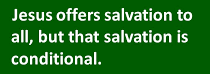 conditional salvation